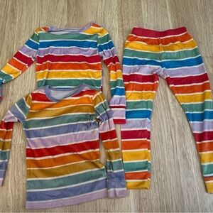 Cat & Jack Multicolor Striped Kids Pajama Set